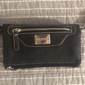 Kenneth Cole - Unlisted. Black Fold Over Bag